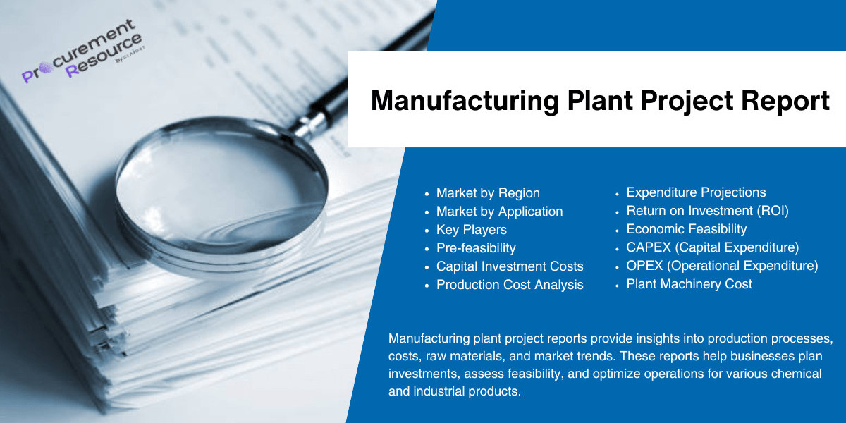 Latest Stearic Acid Manufacturing Plant Project Report by Procurement Resource